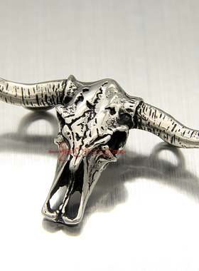 百搭复古钛钢朋克风配饰吊坠项链