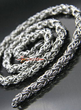 欧美朋克风龙骨钛钢饰品链