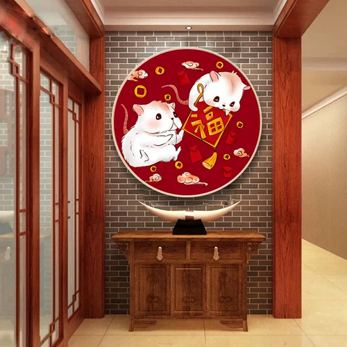 Diamond Diamond Diamond Diamond Diamond Pass Pass Cross Emprocery 2021 Новая гостиная зодиака Diamond Embroidery 5D