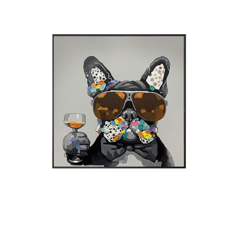 钻石画202新款客厅动物沾贴钻石绣狗手工5diy砖石十字绣满钻卧室,淘宝优惠券,粉丝福利购,淘宝优惠卷