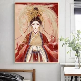 Diamond Diamond Plound of Diamond Poster Diamond Cross Emprocery 2023 Новая китайская гостиная спальня простая бриллиантовая вышивка