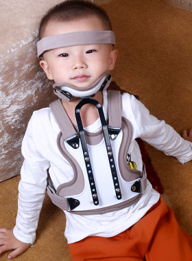 婴幼儿童颈托定做头颈胸矫形器