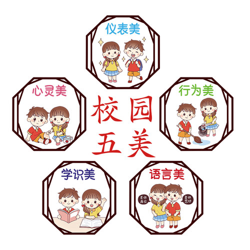 教室布置装饰神器班级文化墙贴纸小学一年级励志标语黑板报建设 - 图0