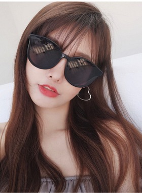 夏季沙滩网红周扬青女遮阳墨镜