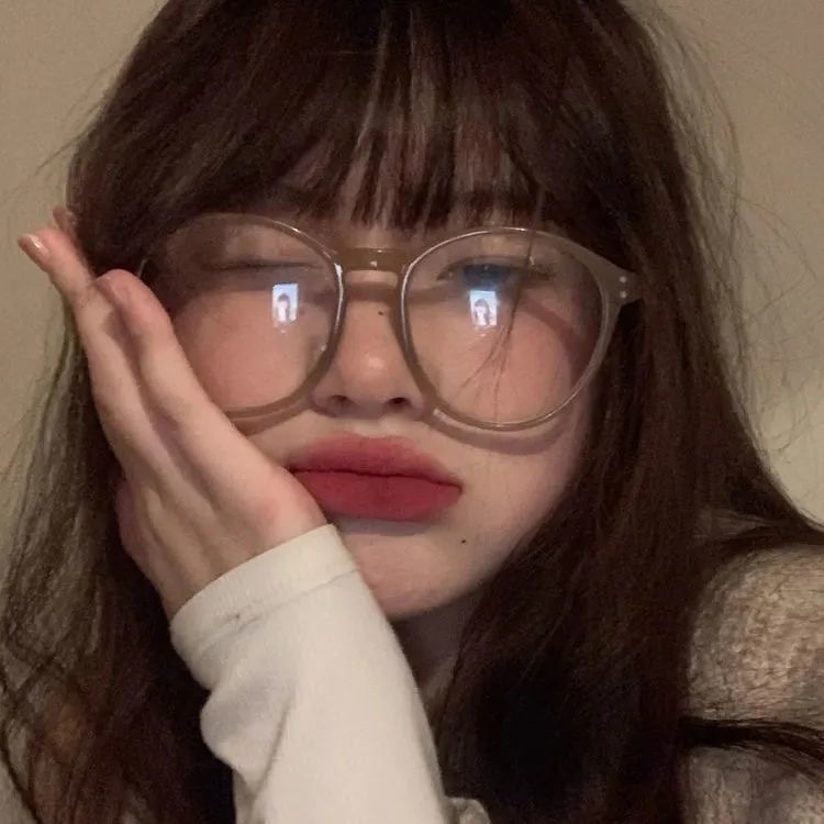 馨帮帮 黑框眼镜架可拆卸镜片新款网红拍照显脸小无镜片眼镜框女 - 图2