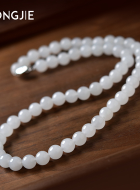 宏杰金丝玉项链锁骨链