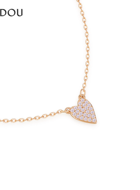 AJIDOU阿吉豆女项链浪漫气质项链