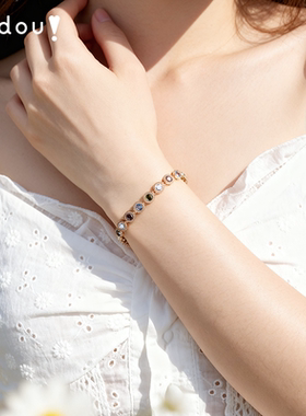 阿吉豆手饰庄园旋律系列闪耀手链