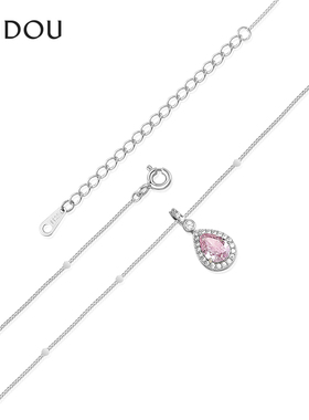 阿吉豆925银项链女推荐项链吊坠