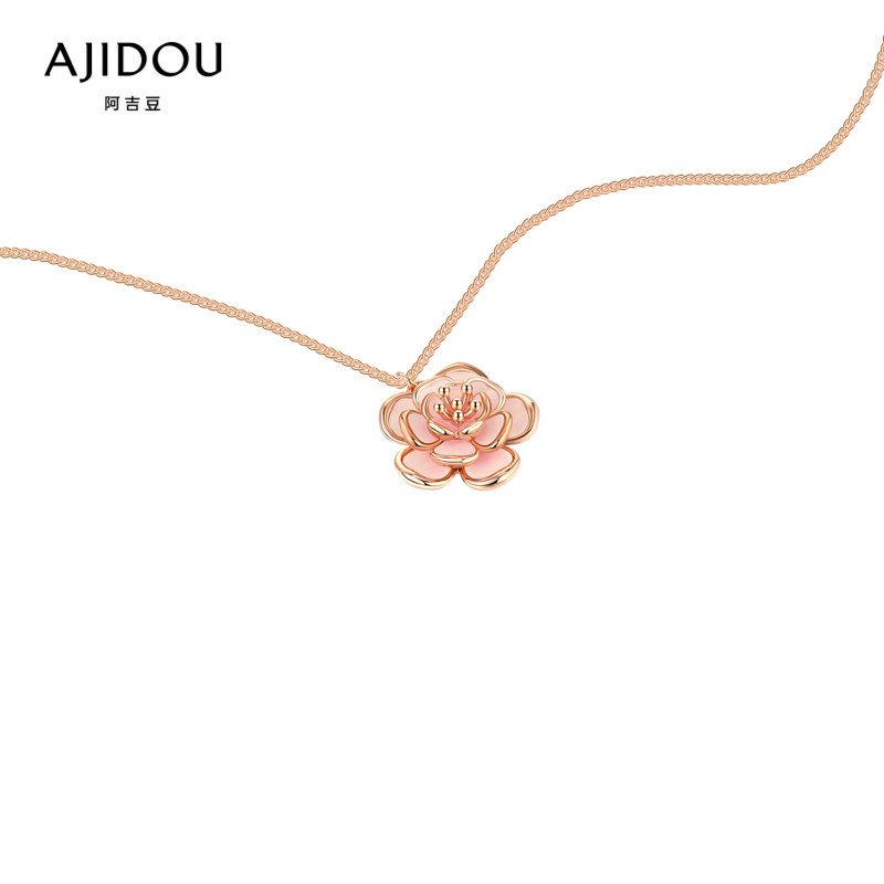ajidou b站百妖谱桃花期联名项链 AJIDOU项链