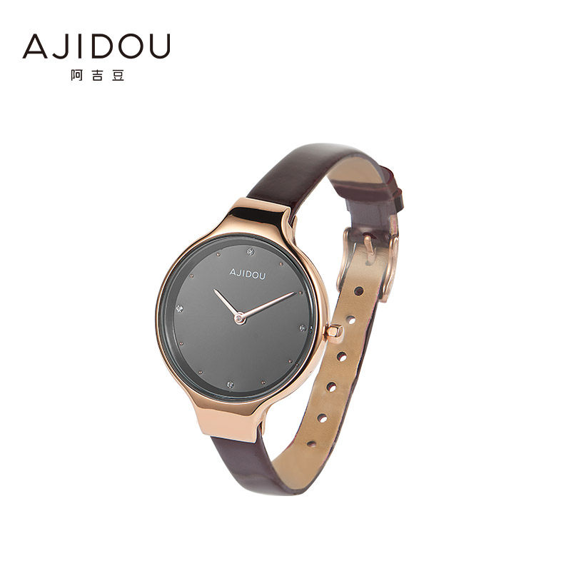 阿吉豆纤巧雅致时尚经典致新颖手表 AJIDOU国产腕表