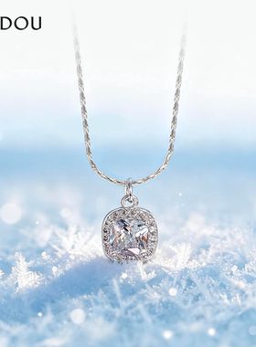 阿吉豆女款项链小巧短精链锁骨链