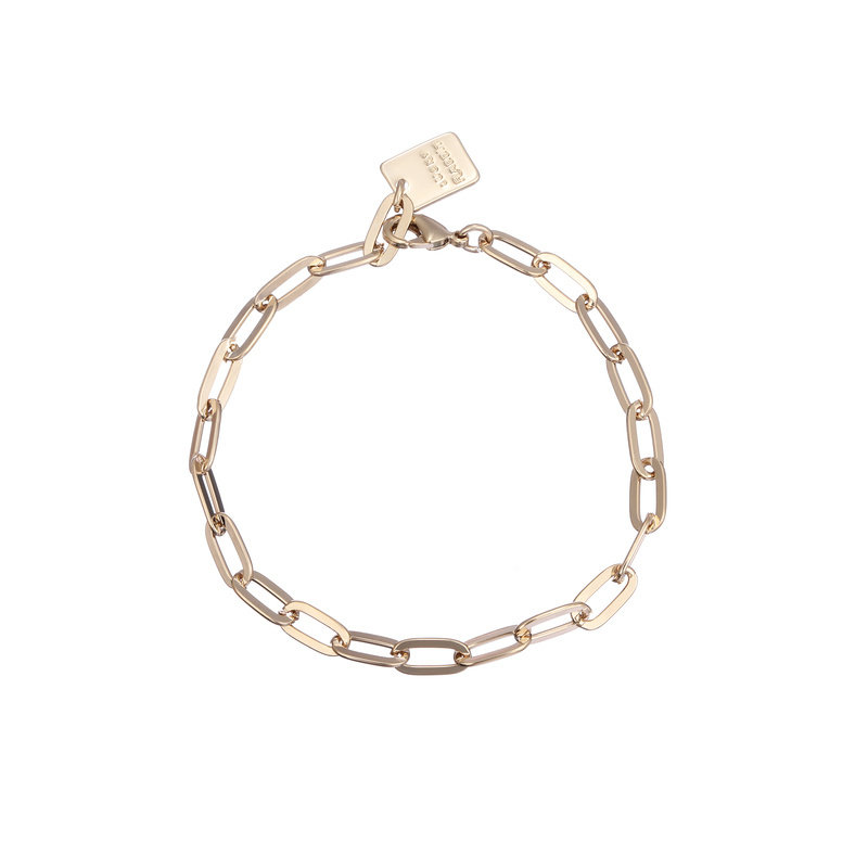 阿吉豆街头金属系列简约女小众手链 AJIDOU手链