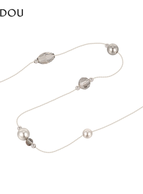 AJIDOU阿吉豆典藏系列项链女优雅珍珠温婉锁骨链气质