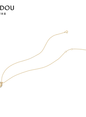 阿吉豆925银唯美圆球创意项链女