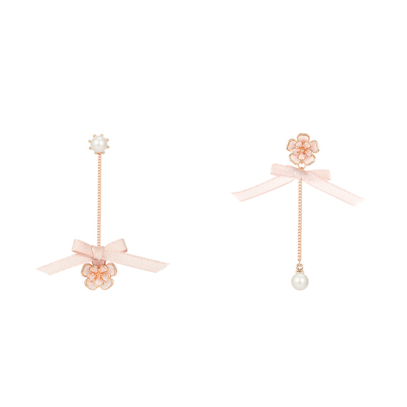 ajidou桃花期系列百妖谱ip丝带耳环 AJIDOU耳环