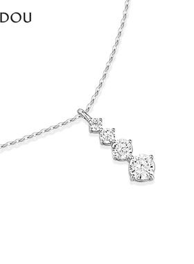 AJIDOU阿吉豆项链女款时尚锁骨链
