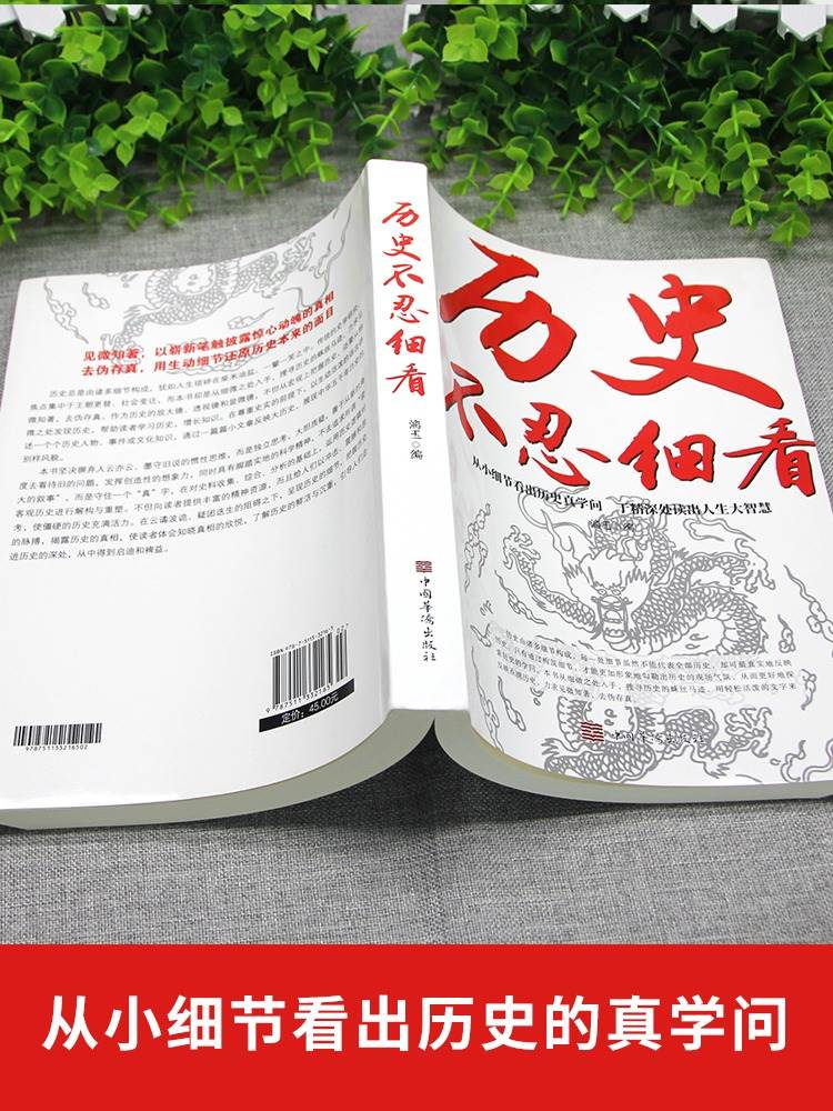 抖音同款】历史不忍细看史记正版原著资治通鉴中国通史初中生高中生白话文文言文白对照青少年版中学生简史书中国历史故事类书籍-图0