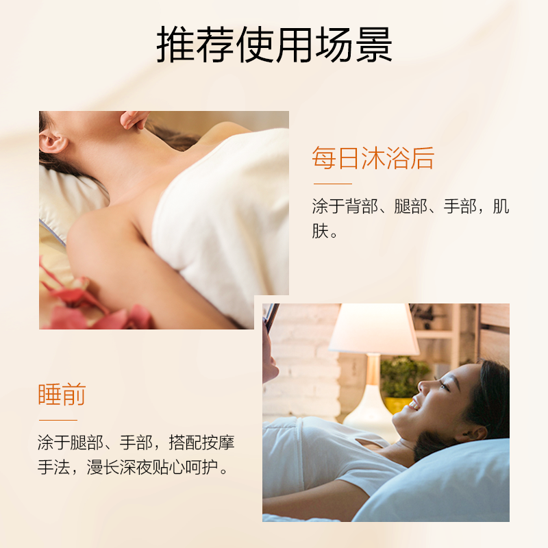 百雀羚身体乳保湿滋润香体女小森羚 百雀羚素美身体乳/霜