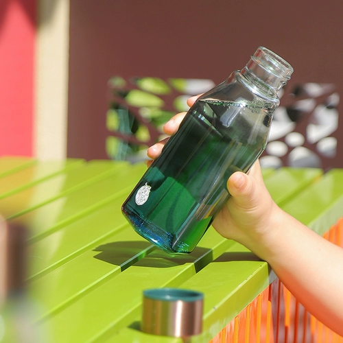 Стеклянный портативный переносной высококачественный вместительный и большой чай с молоком, градиент