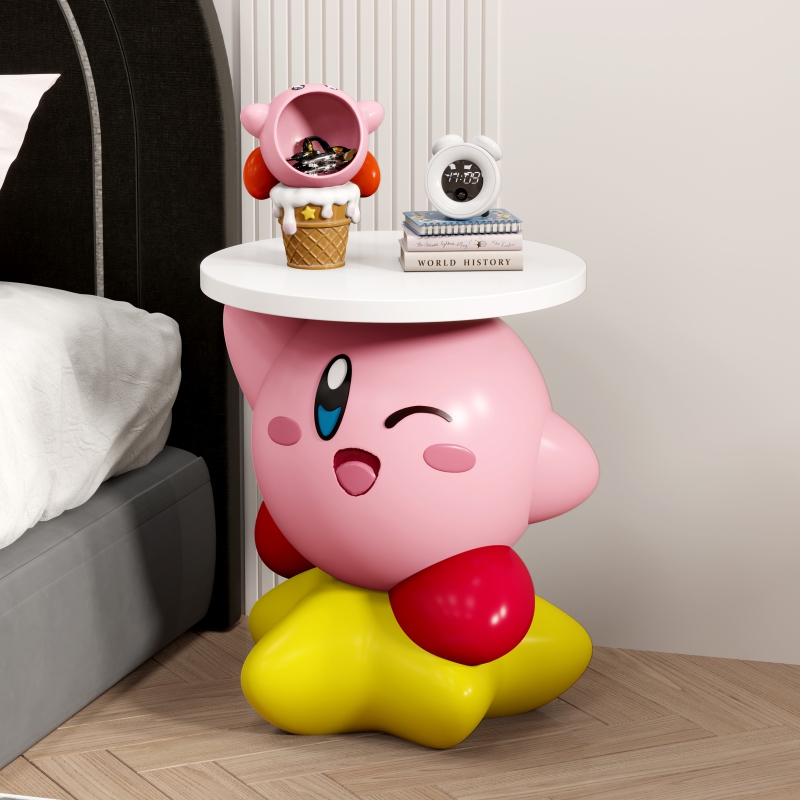 儿童房床头柜卡通创意可爱女孩粉色小房间替代品2024新款家用卧室,淘宝优惠券,粉丝福利购,淘宝优惠卷