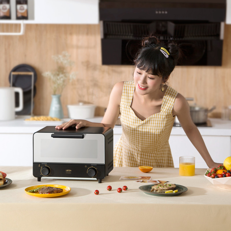 时物家用小型多功能全自动电烤箱 时物电烤箱