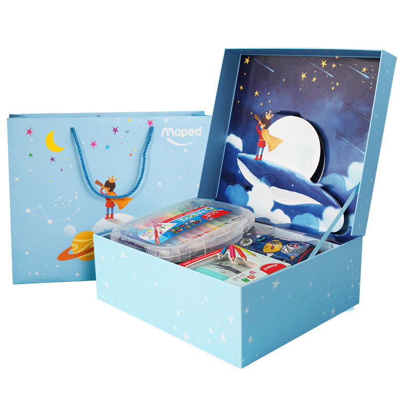 法国马培德幼升小文具套装礼盒 小学生文具开学大礼包套装儿童节礼物一年级学习用品生日礼文具六一惊喜盲盒