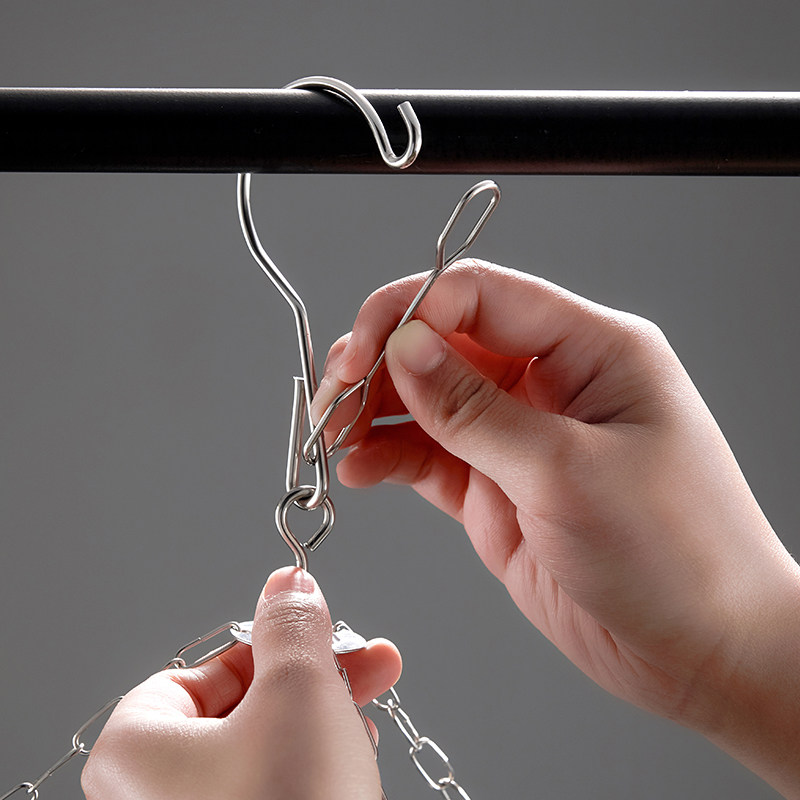 不锈钢婴儿晾衣架多夹子家用凉袜子架衣服架挂钩晾晒内衣宿舍神器,淘宝优惠券,粉丝福利购,淘宝优惠卷