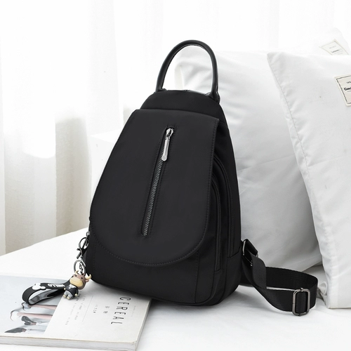 Рюкзак, сумка через плечо, модный универсальный ранец, шоппер для путешествий, ткань оксфорд, коллекция 2023, в корейском стиле