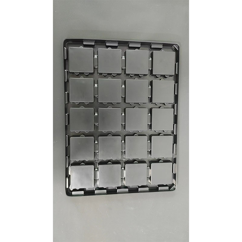 20格黑色防静电路板包装盒pcba板吸塑托盘IC电子盘生产周转循环,淘宝优惠券,粉丝福利购,淘宝优惠卷