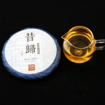 Topp tea Yunnan Puer tea raw tea cake tea shake home ancient tree tea 2018 Spring tea ancient tree made 200g