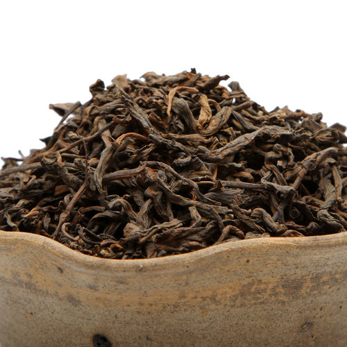 【买1罐送1罐】顶普茶叶散茶06年干仓古树普洱茶熟茶散装300g/罐 - 图1