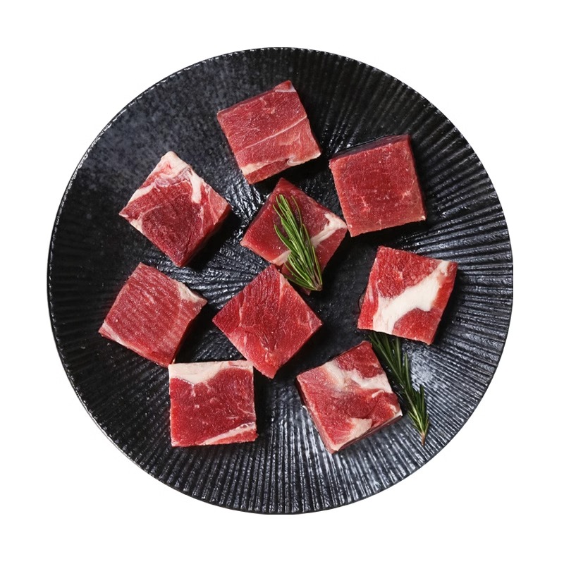 西捷巴西原切牛腩生鲜牛肉冷冻原切牛肉粒精修牛腩块生牛肉块2kg