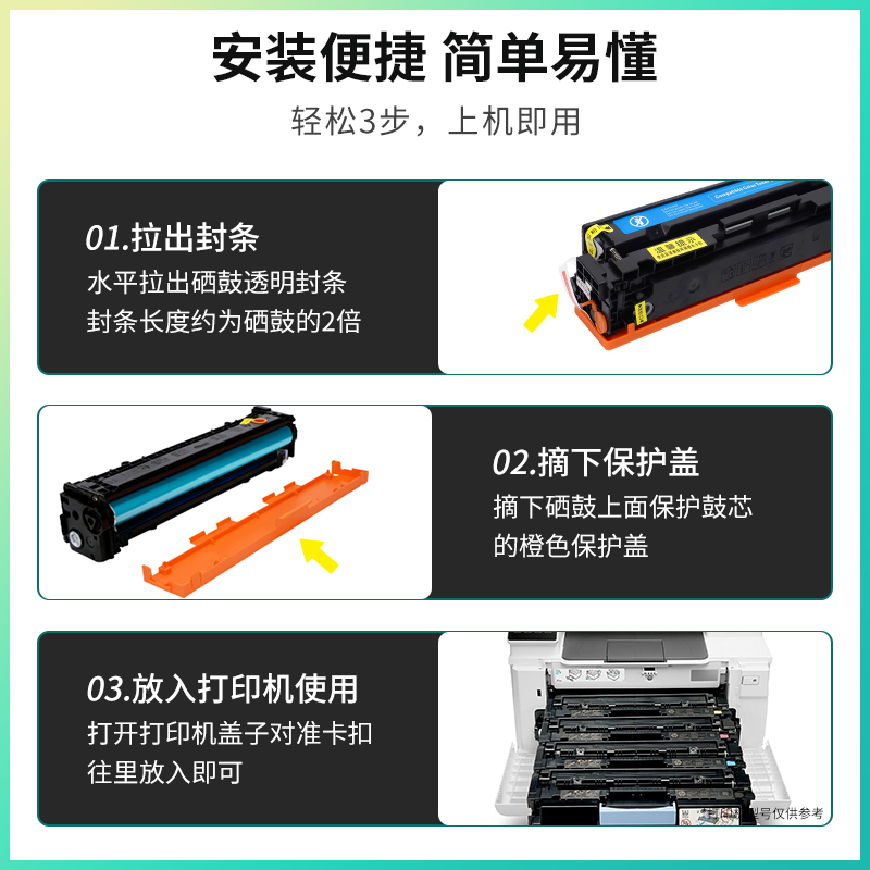 才进CE320A适用惠普128A硒鼓CM1415fn 1415fnw粉盒CP1525n 1525nw - 图1