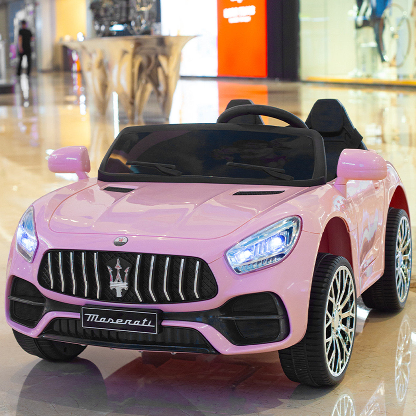Children's electric car two-seater new four-wheel car