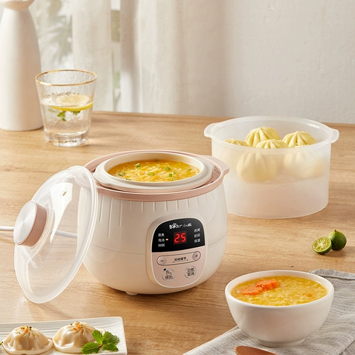 Медведь электрическое тушеное горшок с тушеным тушеном тушеном тушеном тушеном тушеном тушеном тушеной горшок птичье гнездо птичье гнездо гнездо суп каша очиститель капа Детский Дополнительный горшок с едой