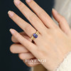 Haifanji Jewelry 18K Elegant Yellow Gold Tanzanite