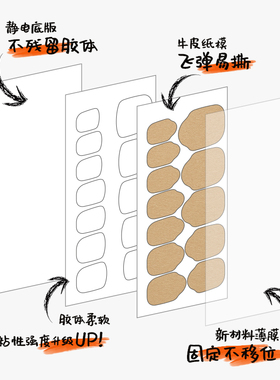 强力果冻胶穿戴甲美甲贴片专用可拆卸高粘度防水超薄固态双面胶
