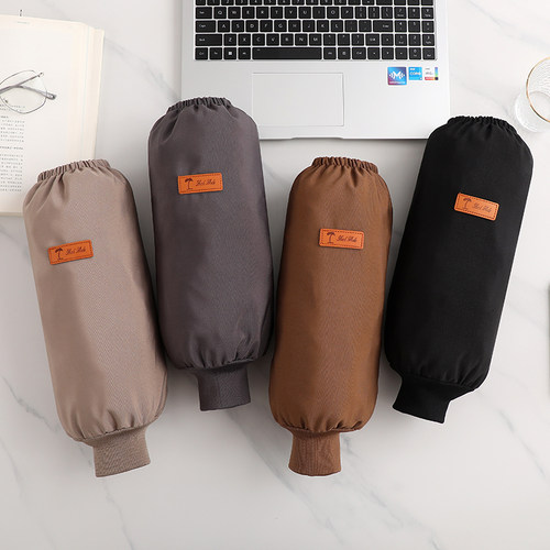 套袖女秋冬2025新款羽绒服专用防水防油套袖办公室工作防脏护袖筒 - 图0