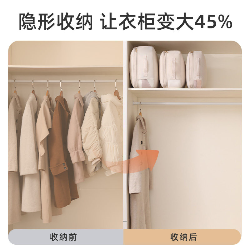 装被子收纳袋2025新款家用四件套收纳神器旅行李箱衣物压缩打包袋,淘宝优惠券,粉丝福利购,淘宝优惠卷