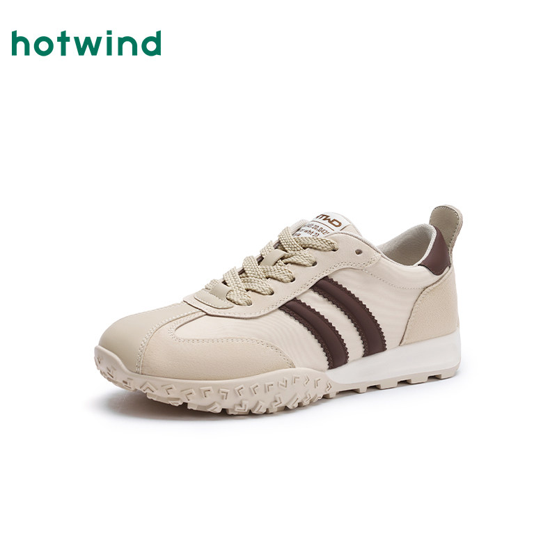 热风阿甘德训鞋女2025年春秋新款百搭平底小白鞋户外时尚休闲板鞋,淘宝优惠券,粉丝福利购,淘宝优惠卷