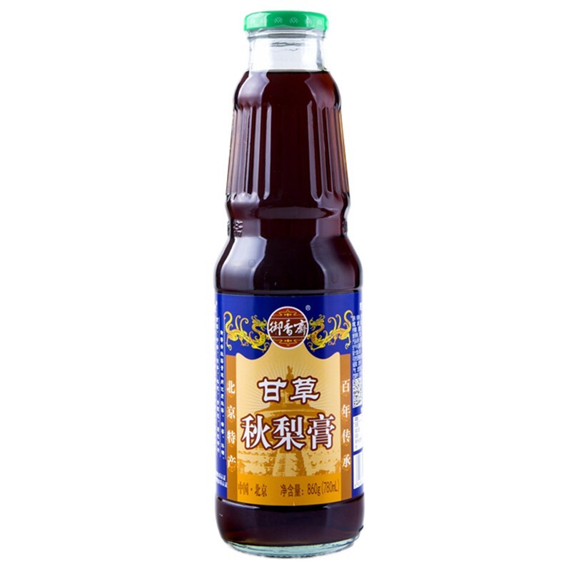 包邮】御香斋甘草秋梨膏860g/瓶 （780ml）1瓶 - 图0