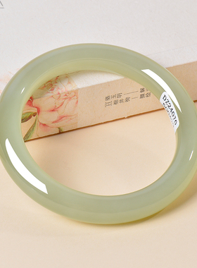 凤飞凰和田玉高冰晴水手镯女款