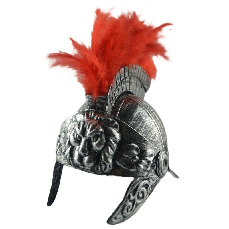 万圣节帽子头盔将军头盔斯巴达勇士骑士头盔节日舞会表演罗马勇士-图3