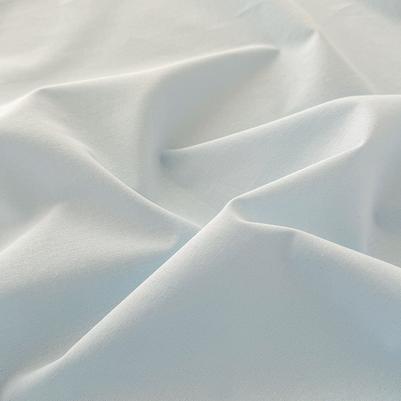 新疆长绒棉加厚床单单件纯棉100全棉纯色宿舍单人被单枕套三件套