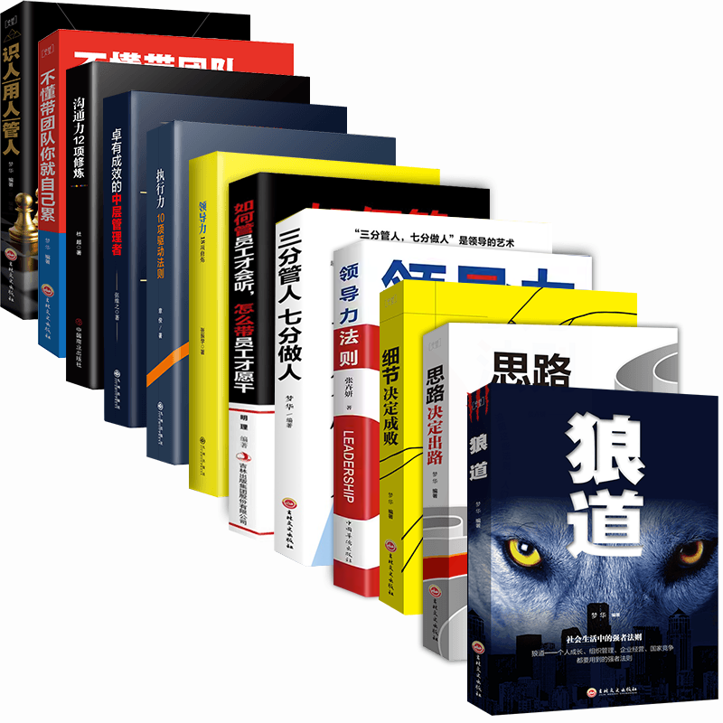 12册 企业管理书籍 不懂带团队你自己累 中层管理者 营销管理酒店餐饮物业企业管理学书籍领导力销售管理类管理方面的书籍 - 图3