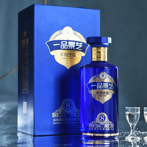 景芝 一品景芝芝香8 芝麻香型53度白酒 500ml新老包装随机 - 图2