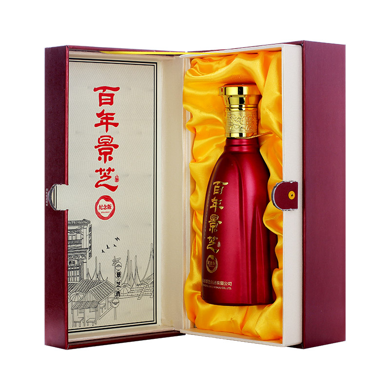 景芝纪念版浓香型白酒52度500ml*6瓶整箱精美礼盒装纯粮固态 - 图1