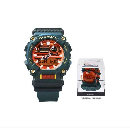 CASIO卡西欧王一博同款中华龙青龙白龙赤龙GA-900DBR-3/GA-700DBR - 图3