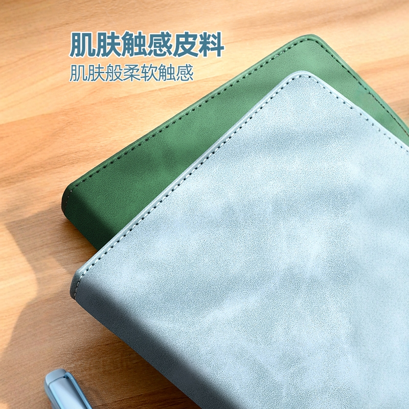 a5笔记本本子精致高颜值商务硬皮面工作会议记录记事本复古简约日记本大学生考研摘抄记事本办公清仓特价批发 - 图0